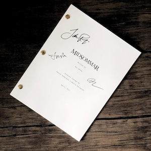 Midsommar Movie Script Original Full Screenplay