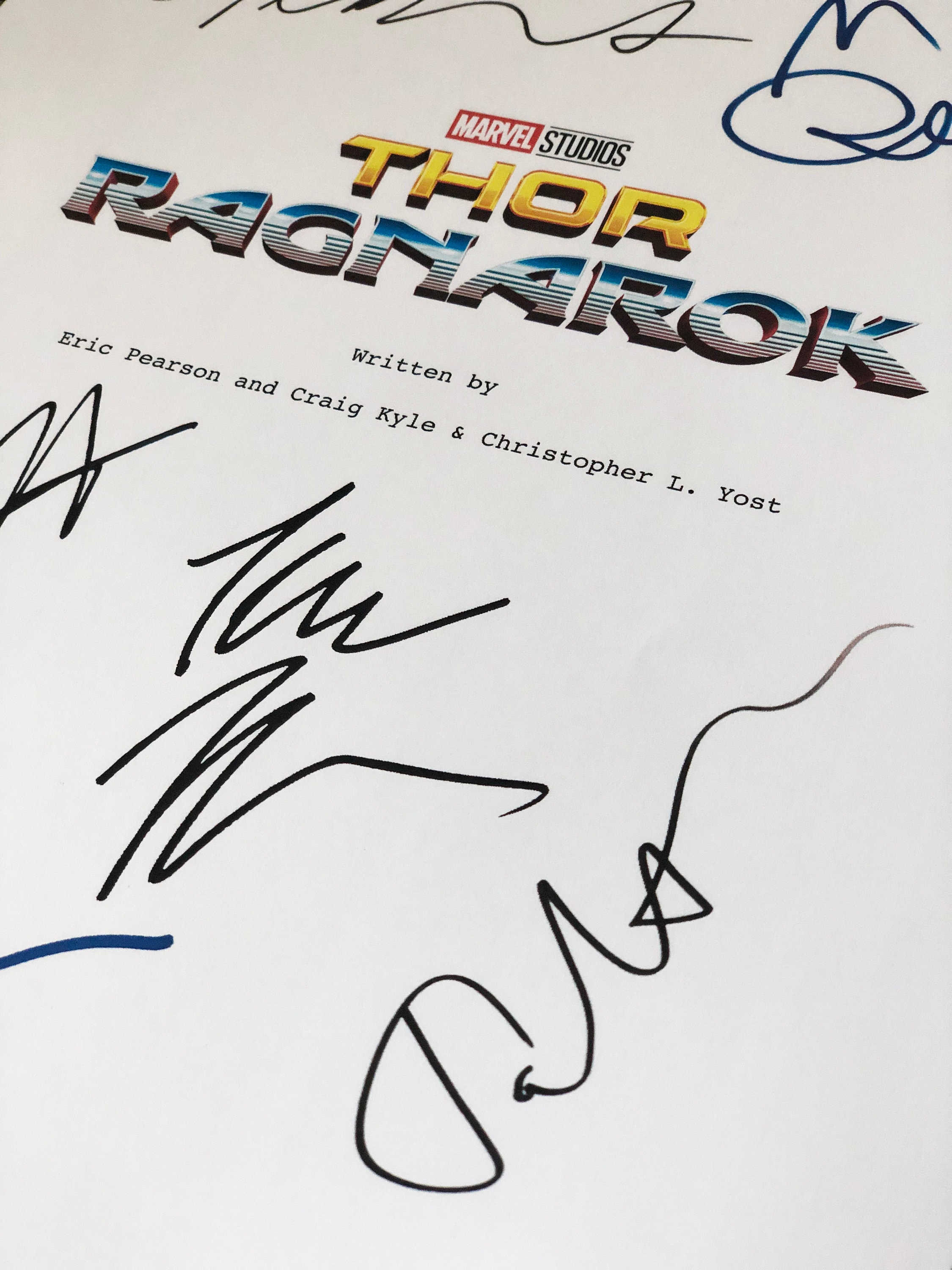 Thor Scripts THOR Ragnarok Movie Script the Complete Screenplay for Collectors - Etsy
