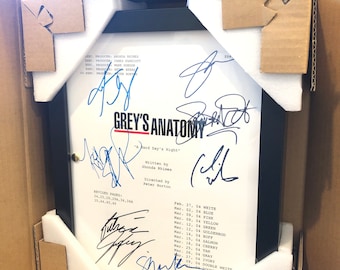 Framed Grey's TV Show Script