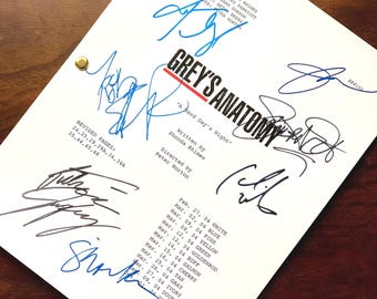Grey's Anatomy TV Show Script Original Full Screenplay
