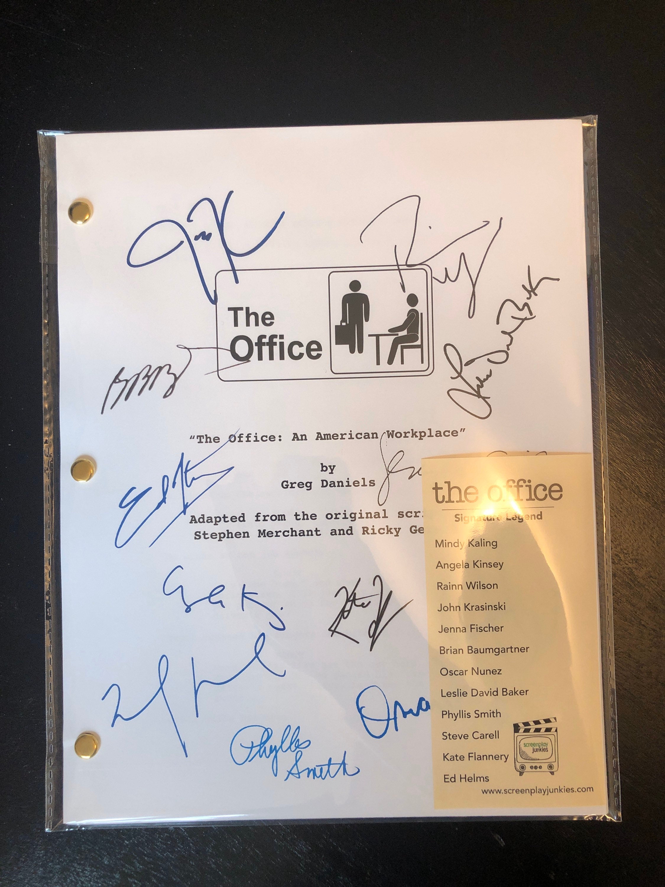 The Office Tv Show Script the Office Gift the Office Etsy Australia