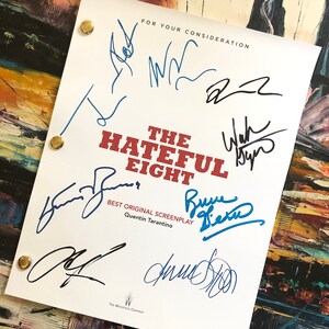 The Hateful Eight Movie Script Quentin Tarantino