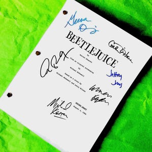 Beetlejuice filmmanus original fullständigt manus