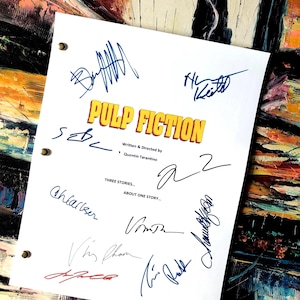 Pulp Fiction Movie Script Original Full screenplay