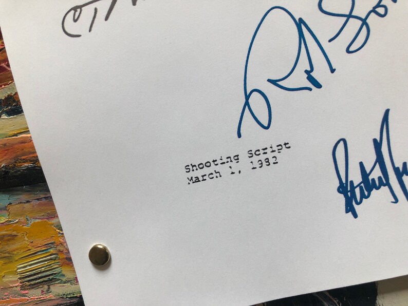 THE OUTSIDERS Signed Script/ Replica/ Movie Script/ 80s Movie/ Etsy