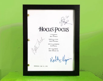 Framed Hocus Pocus Movie Script 1993