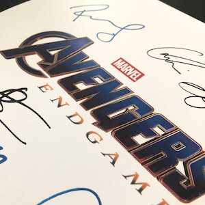 The Endgame Screenplay, Reprint for collectors Script + Clear Cover