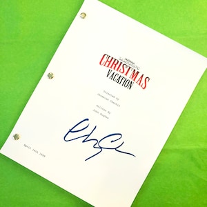 National Lampoons Christmas Movie Script Original Full screenplay