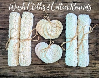 Paño de algodón para lavarse - Blanco