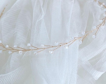 Adorno de cristal para el cabello / Vestidos de novia / Damas de honor / Graduación / Vestidos formales