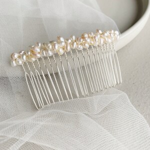 Cluster freshwater Pearl hair Comb | Bridal Wear | Weddings | Prom