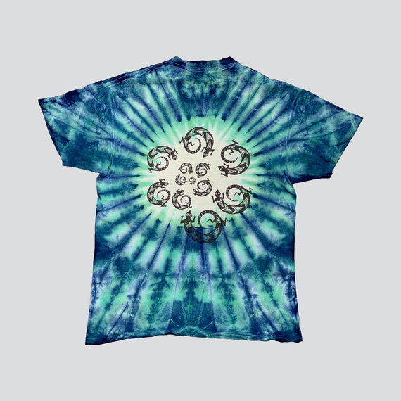 Buy Vintage 90s Mike Dubois 1991 T Shirt Psychodelic Tie Dye