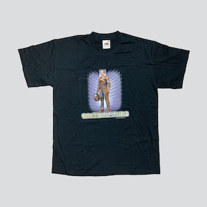 Y2K Star Trek Enterprise T-Shirt Size L 2002 Vintage Tee