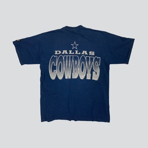Vintage 1994 Dallas Cowboys T Shirt Size XL Blue VTG NFL Spot Tee
