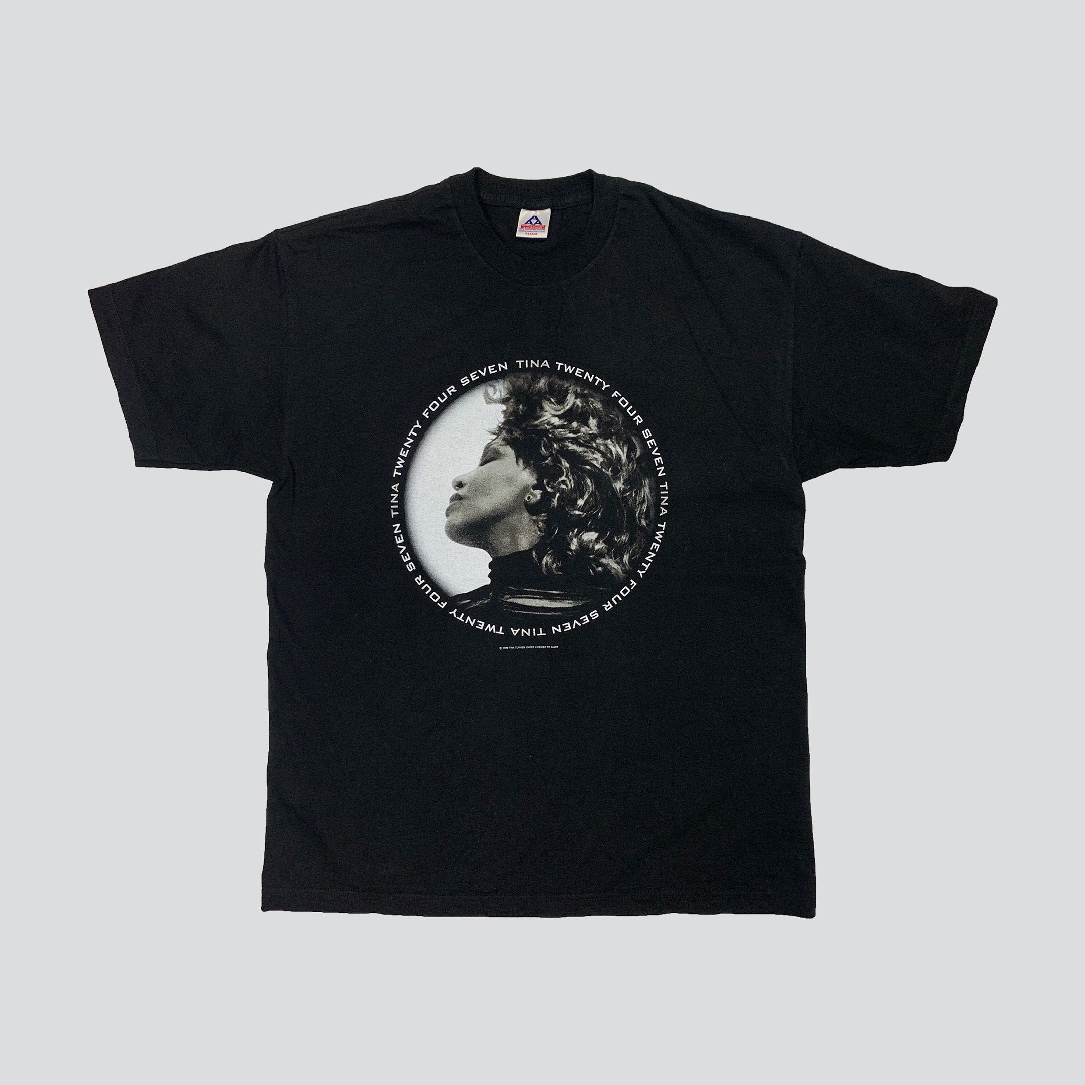 Vintage Tina Turner T Shirt Twenty Four Seven Tour Shirt