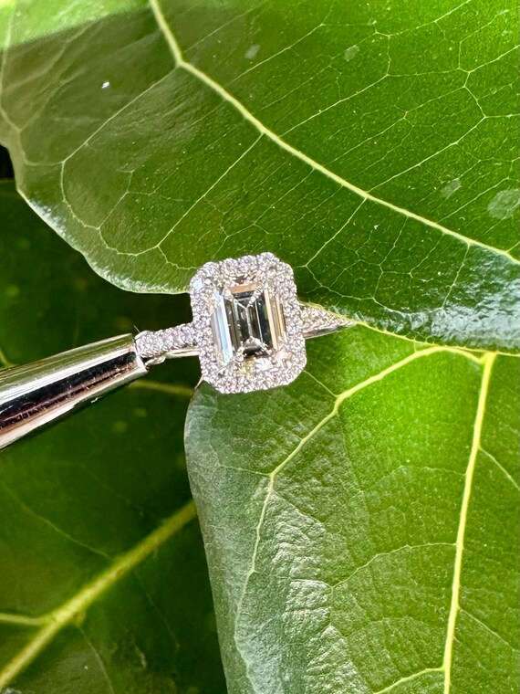 Tiffany & Co. Emerald Cut 1.13 Carats F VS2 Diamo… - image 5