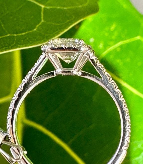 Tiffany & Co. Emerald Cut 1.13 Carats F VS2 Diamo… - image 6