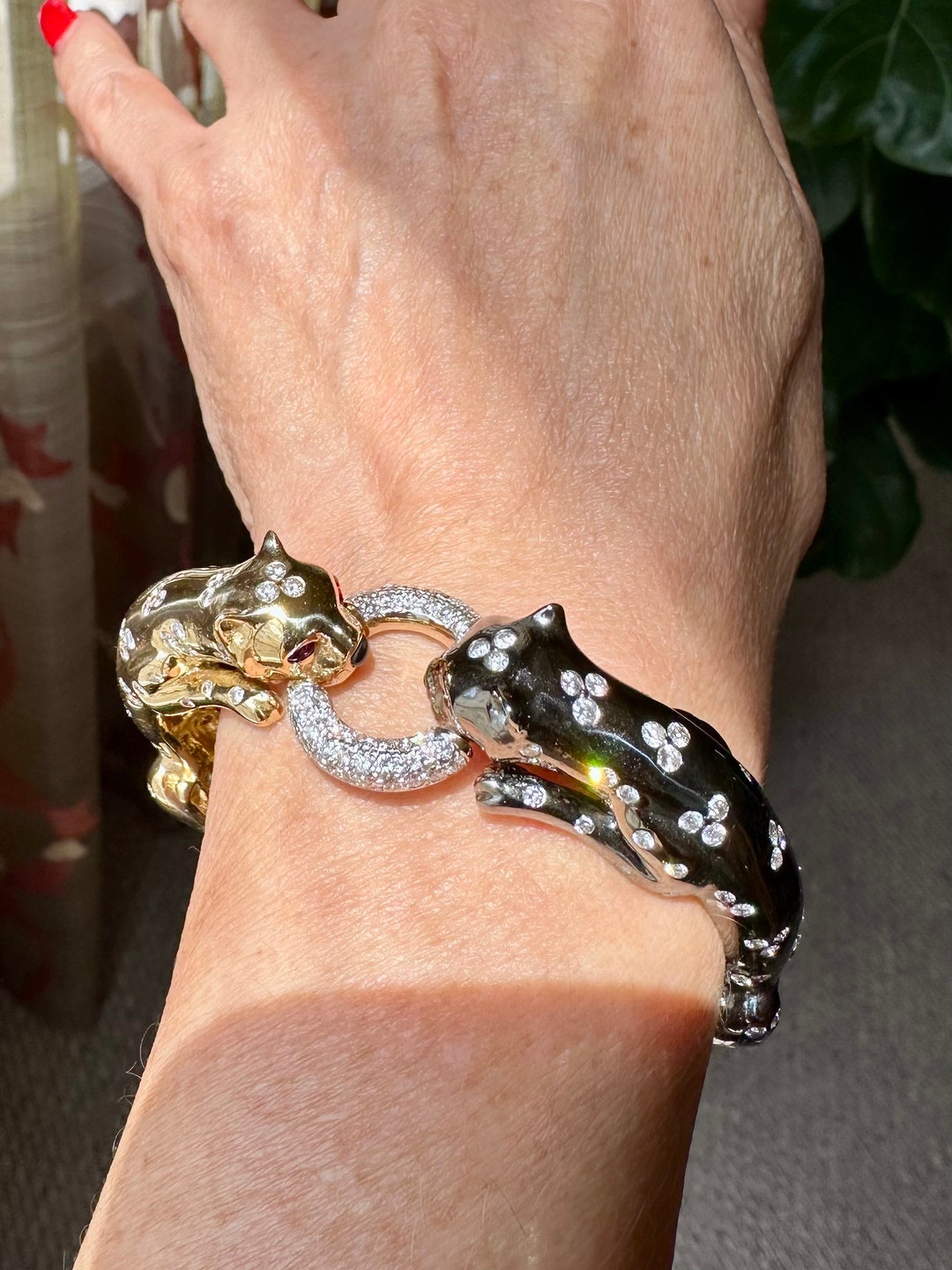 ブレスレット D Steffi Panthere Bracelet Gold-plated D Steffi Panthere Bracelet Gold-plated