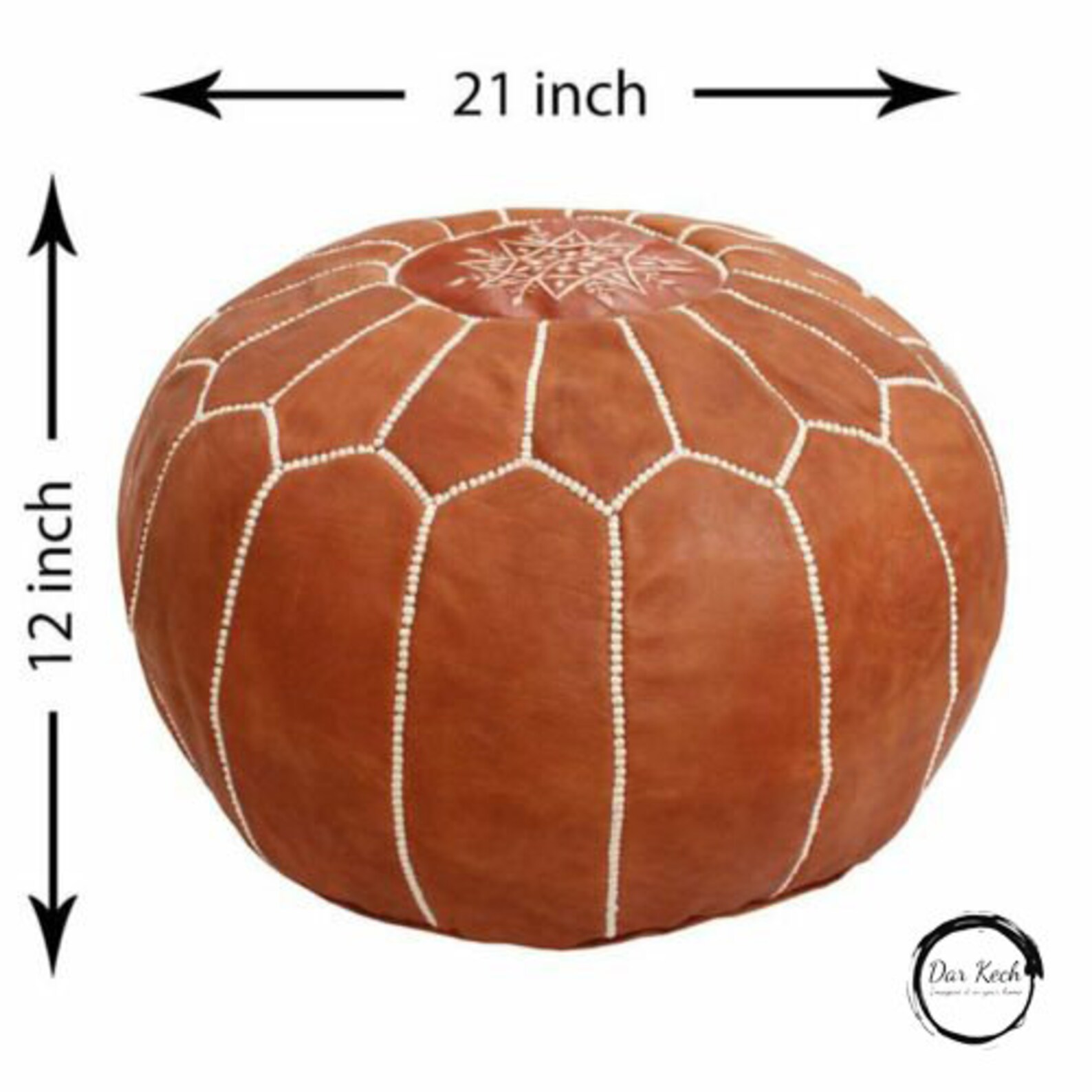 MOROCCAN POUF Moroccan Leather Pouf Ottoman Moroccan Floor Etsy