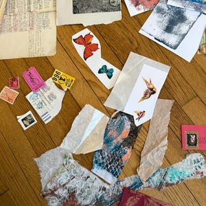 5 Papiertüten für Collage & Journaling