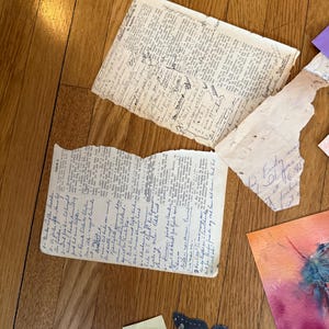 Journaling und Collage Papiere / Tasche 10