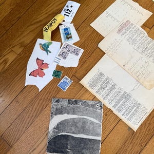 Scraps für Collage, Journaling, Scapbooking Bag 1