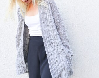 Crochet Cardigan PDF Pattern - The Mayfield Cardigan
