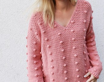 PDF-patroon gehaakte trui - The Junction Sweater