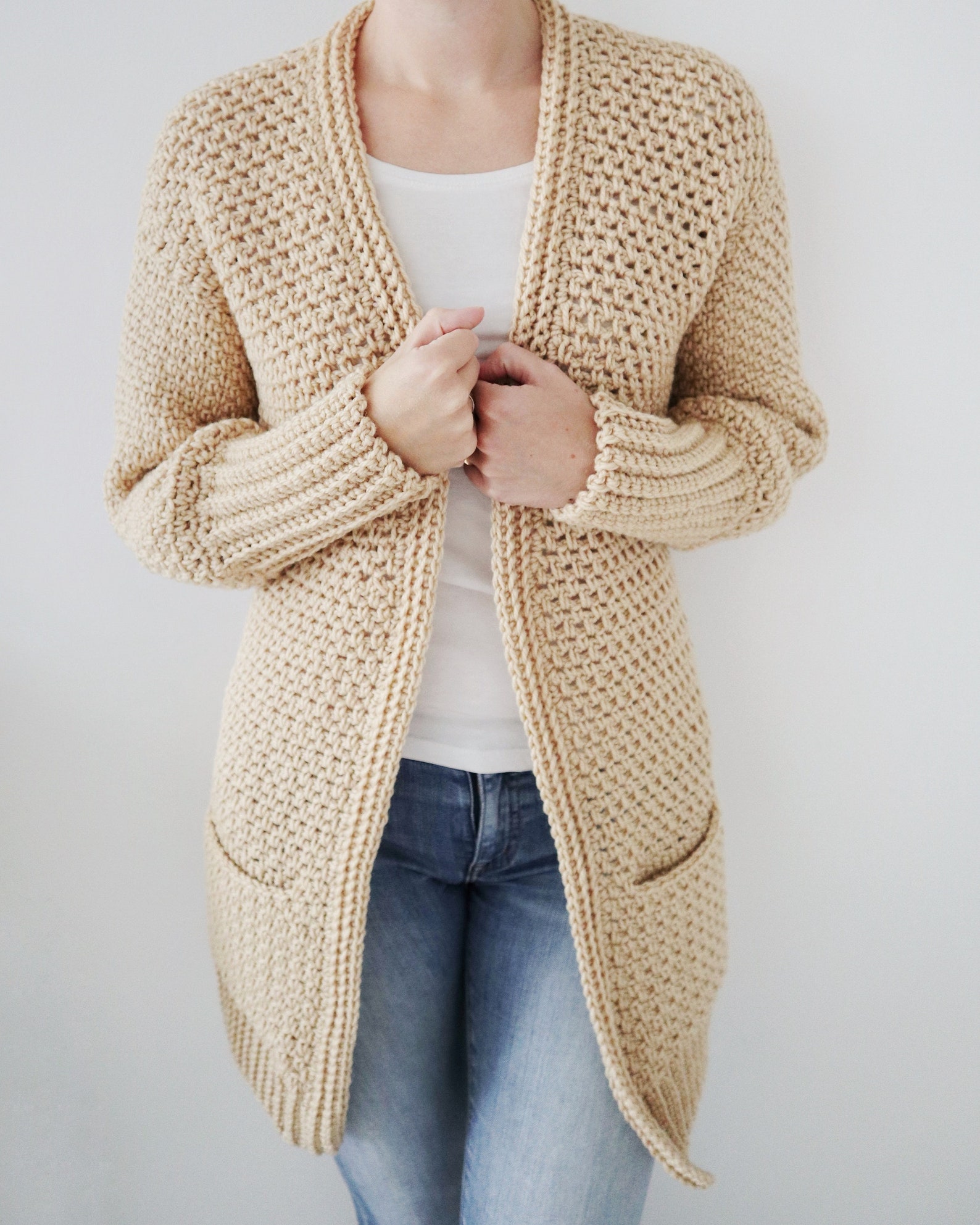 Crochet Cardigan PDF Pattern / Morning Glory Cardigan / Long - Etsy