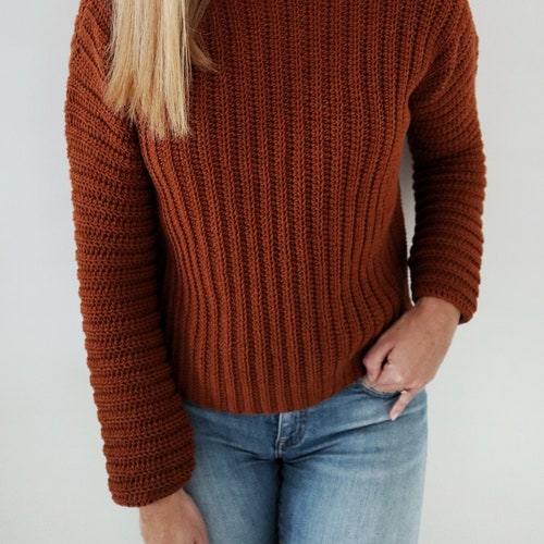 CROCHET PATTERN: Plume Sweater - Etsy