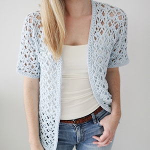 Crochet Summer Lace Cardigan PDF Pattern / Digital Download image 3