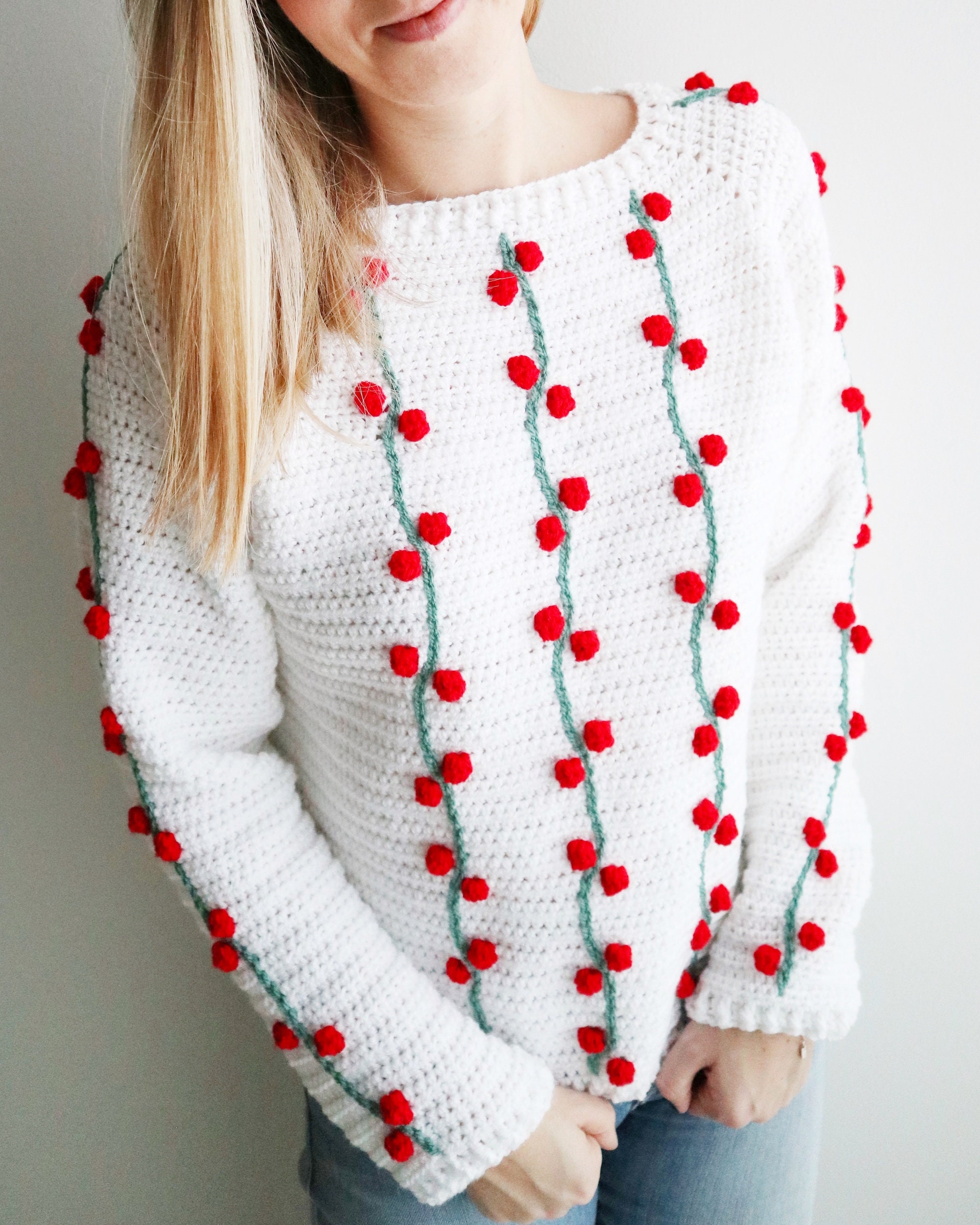 19+ Crochet Raglan Sweater Pattern Crochet Raglan Sweater PDF Pattern Climbing Berries Raglan - Etsy