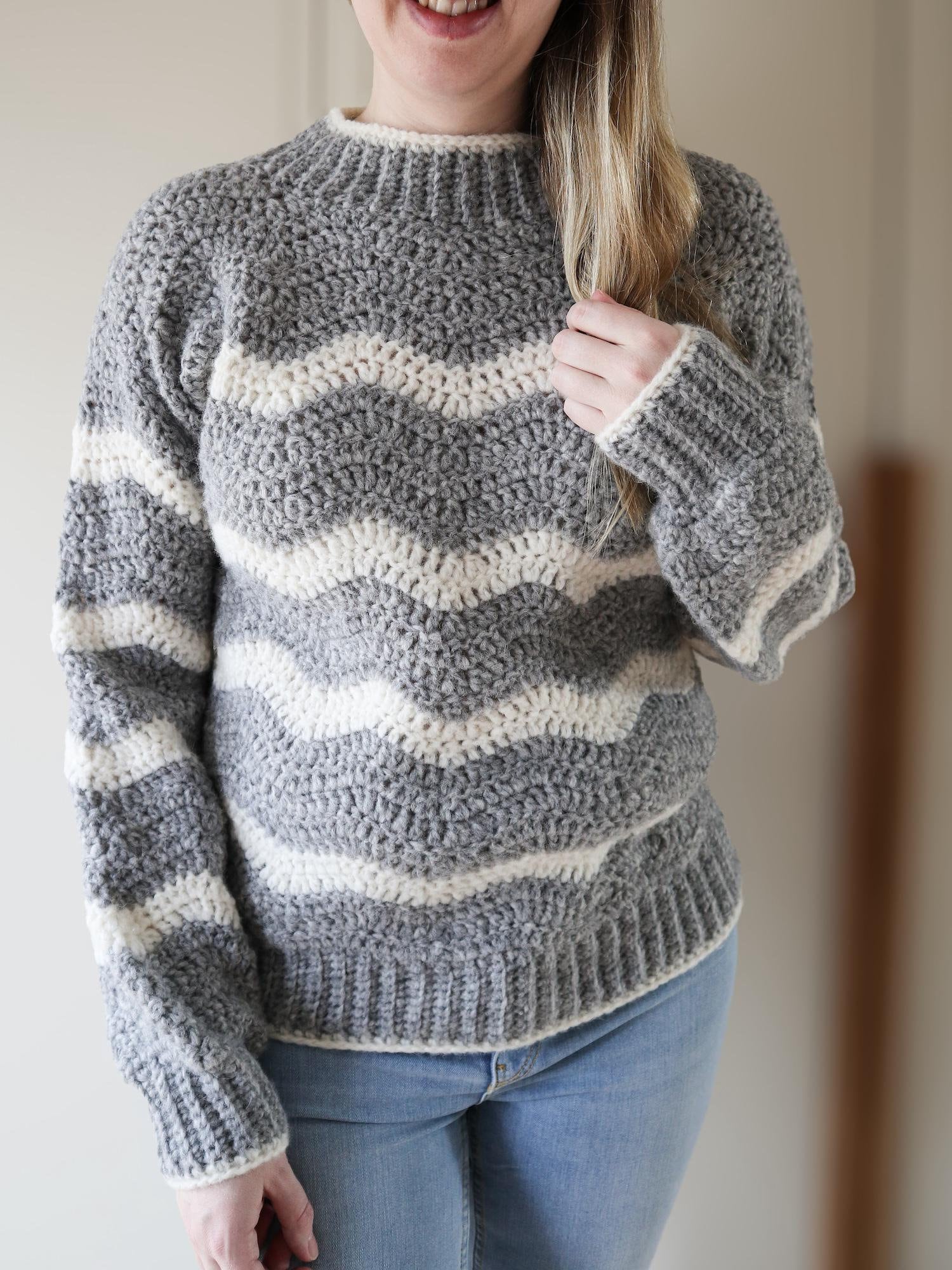 Two Colour Sweater Etsy