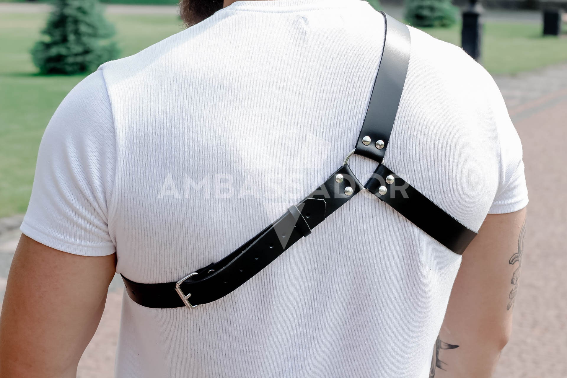 Harness for Manmen Harness Blackchest Harnessbdsm - Etsy