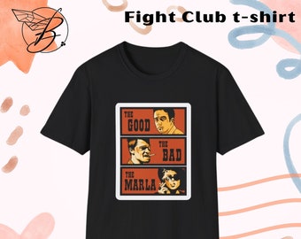 Fight Club t- shirt, Marla Singer, Tyler Durden, fight club rules, movies quotes, movies fan, Tyler Durden gift.