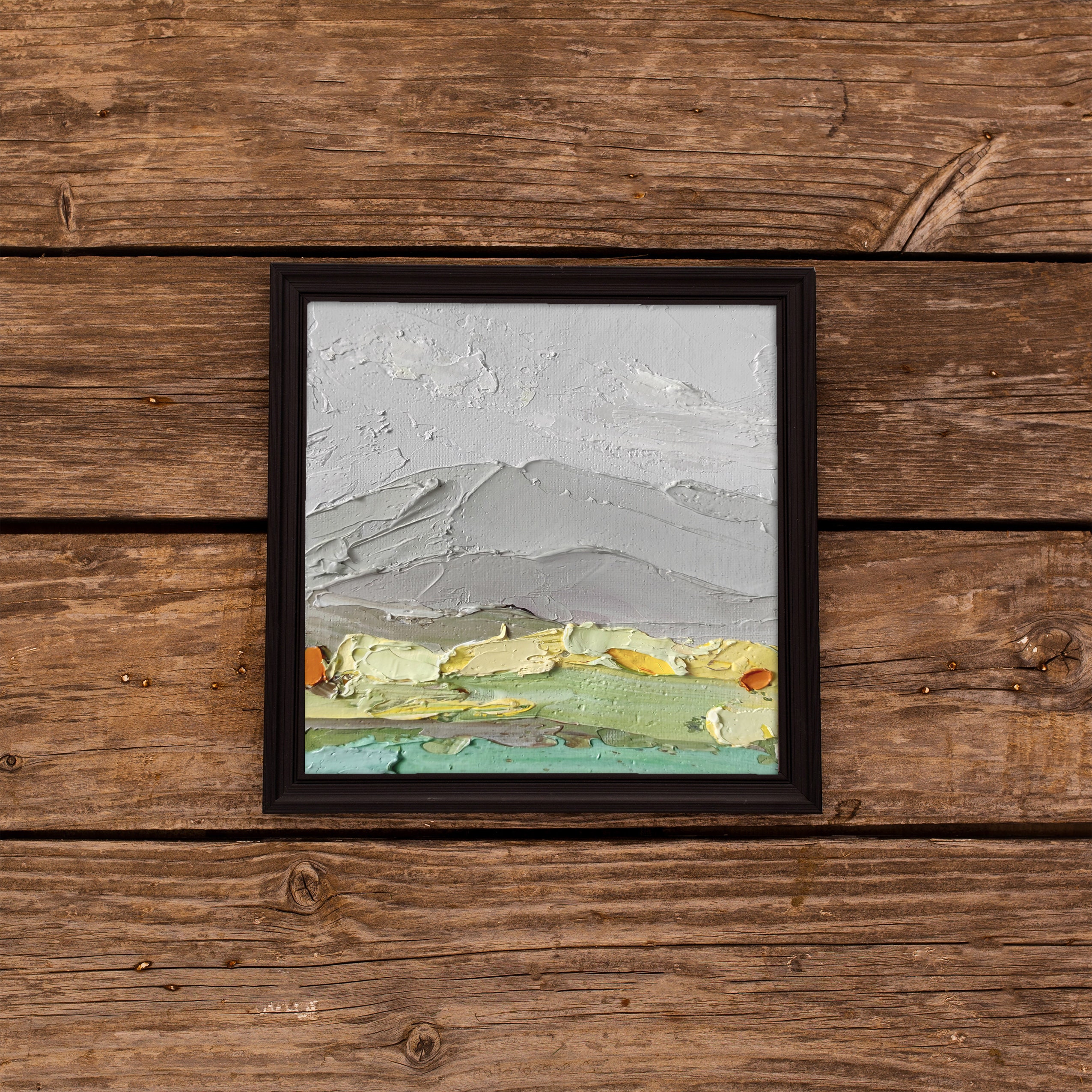 Original Small Oil Painting On Wood Panel Lowcountry Tiny Etsy