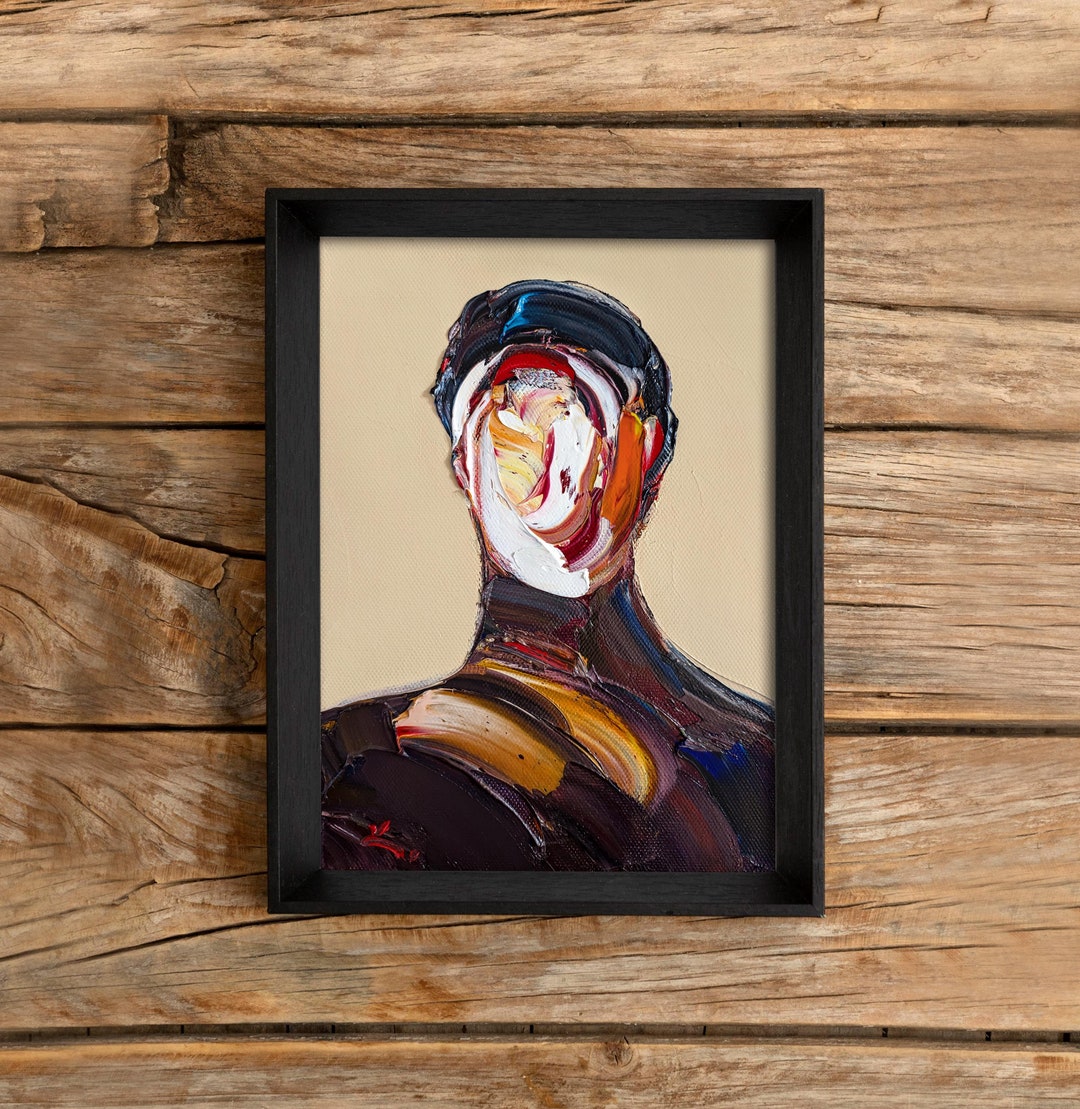 抽象画 顔の表現 Amazon.co.jp: 美術大学の先生による手作りの油絵 ￥5K-200K