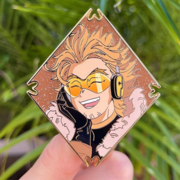 MHA Diamond Enamel Pin (H)