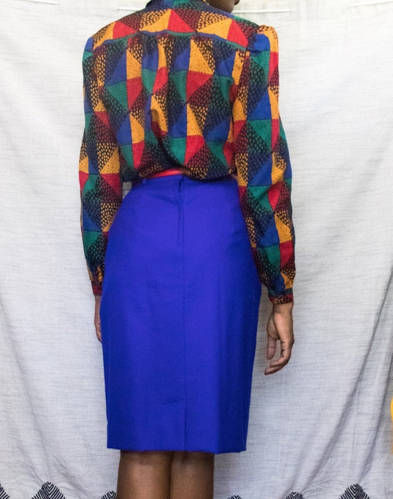 Christian Dior Separates Vintage Wool Pencil Skirt - image 2