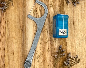 Reusable Flosser Pick | Eco Friendly & Sustainable / Refillable with any floss