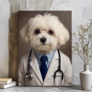 Custom Dog Portrait, Personalized Dog Portrait, Custom Dog Gifts, Custom Dog Memorial Art, Custom Wall Art, Custom Dog Portrait from Photo