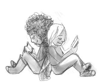 Custom Pencil Sketch Art: Personalized Illustration (Digital File)
