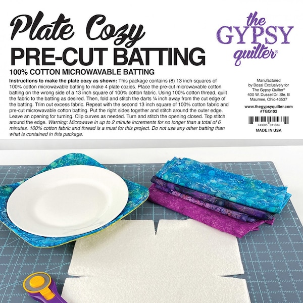 Gypsy Bowl Cozy Template Etsy