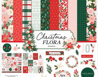 Carta Bella/Christmas Flora/Paper Kit