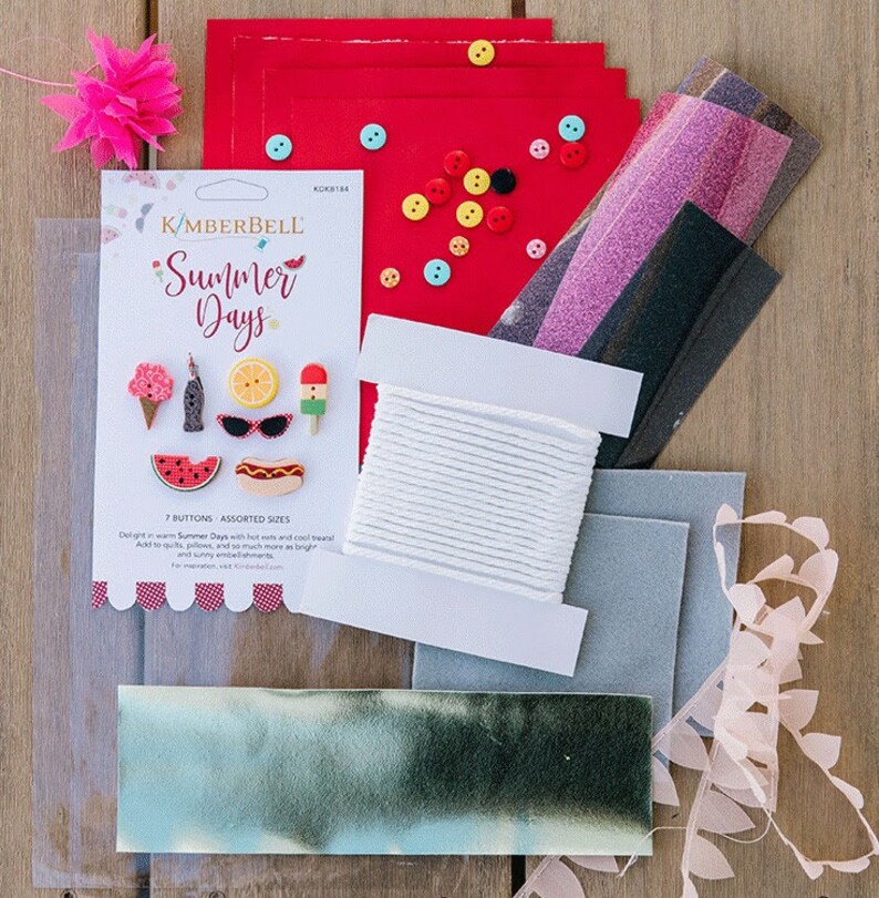 Vintage Boardwalk Embellishment Kit by Kimberbell Etsy