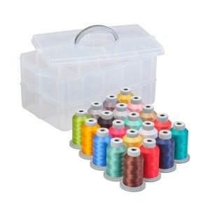 Vintage Boardwalk Thread Collection by Fil-Tec  (Case Included)