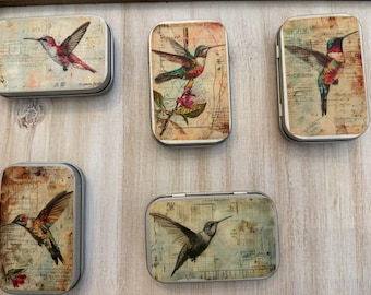 Tin Cases Hummingbird Images