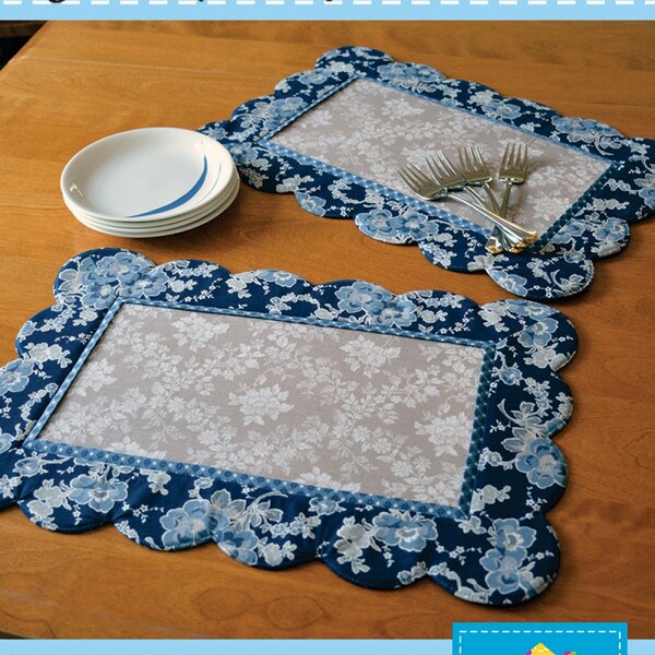 Scalloped Placemats Etsy