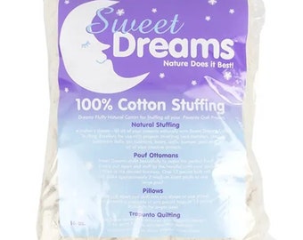 Cotton Stuffing 100% Cotton by Sweet Dreams 16oz