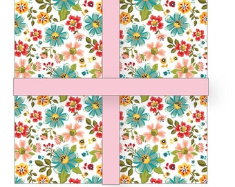 Poppie Cotton/5" OR  10" Pre-Cut  Squares/ Bety's Sewing Fabric